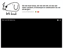 Tablet Screenshot of bobhund.se